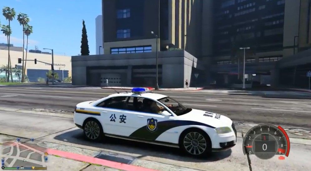 奧迪警車模擬器游戲手機(jī)版截圖4