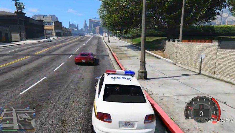 奧迪警車模擬器游戲手機(jī)版截圖1