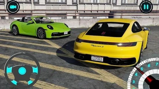 保時(shí)捷跑車模擬駕駛2020游戲手機(jī)中文版截圖1