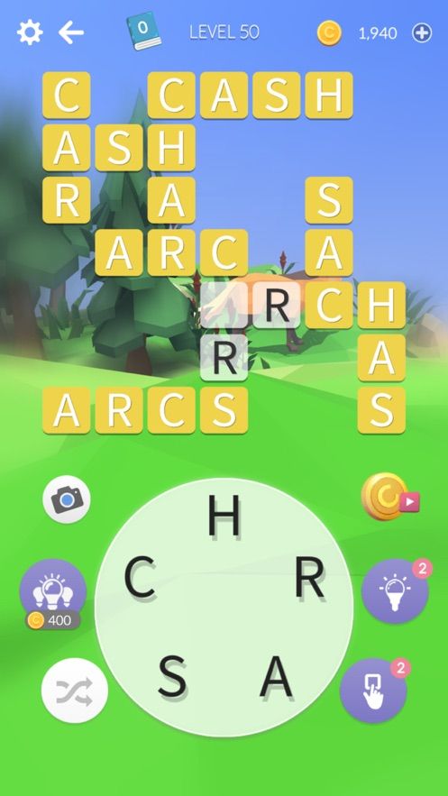 單詞涂色3d游戲IOS中文版（Word Land 3D）截圖2