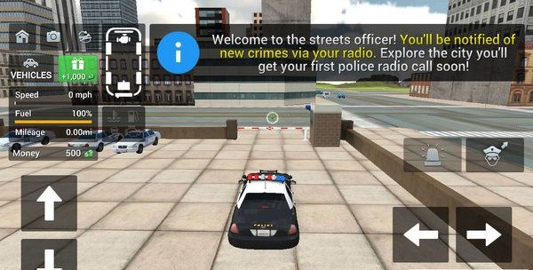 公安局警車模擬器能下車游戲最新版截圖1