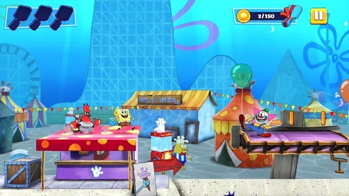 海綿寶寶帕蒂追擊游戲安卓版（SpongeBob Patty Pursuit）截圖1