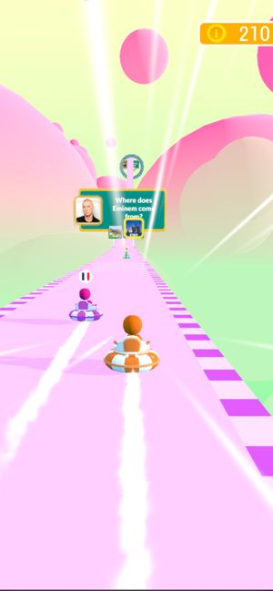 智力競(jìng)賽3D游戲漢化中文版（Quiz Race 3D）截圖2