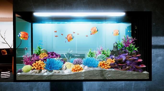 模擬水族造景中文游戲手機(jī)版 AQUASCAPING截圖2