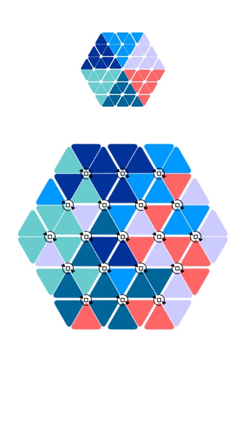 旋转拼图燃烧吧大脑2020小游戏手机版截图1: