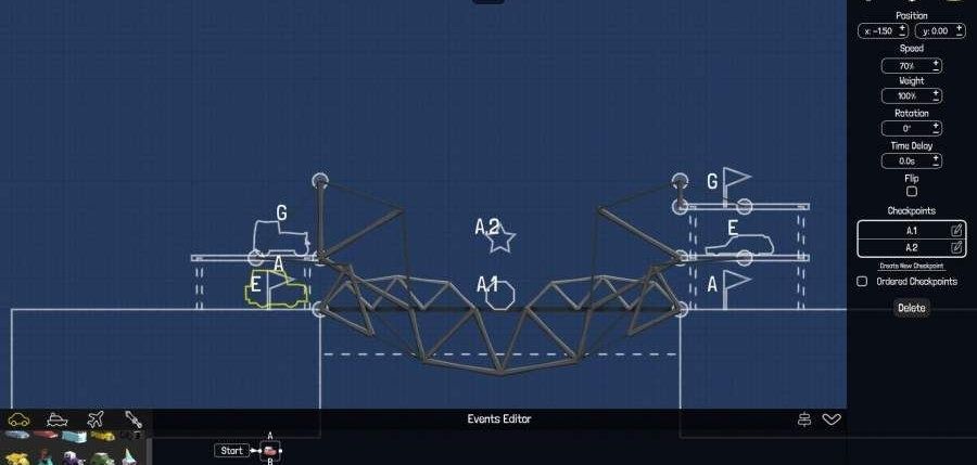 李哥玩的造橋游戲手機版安卓版截圖4