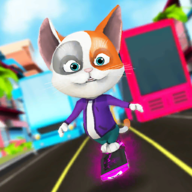 貓跑模擬器3D游戲安卓版（cat run simulator 3D）截圖3