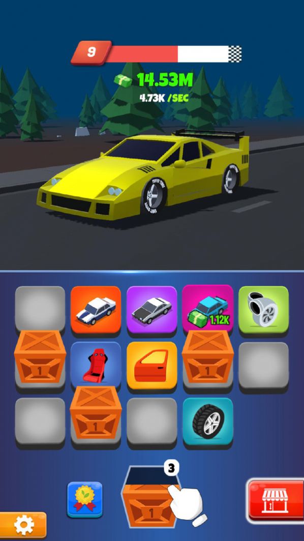 空閑汽車合并游戲版截圖1
