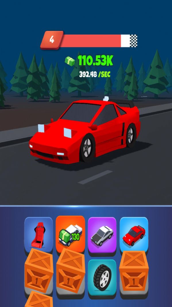 空閑汽車合并游戲版截圖3