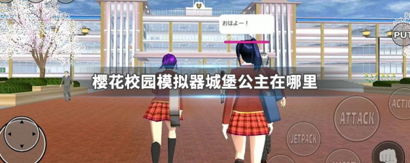 櫻花校園模擬器城堡公主怎么找到？城堡公主位置坐標分享