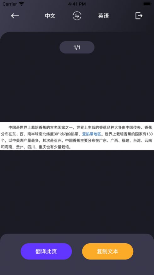 愛翻譯APP版截圖1