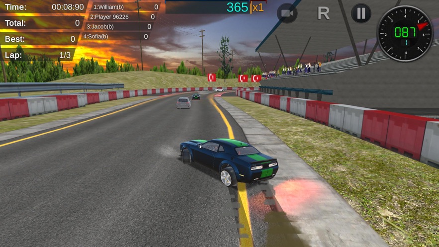 Car Race Online 3D游戲中文版（賽車3d）截圖2