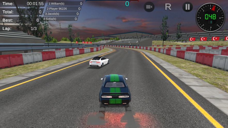 Car Race Online 3D游戲中文版（賽車3d）截圖1
