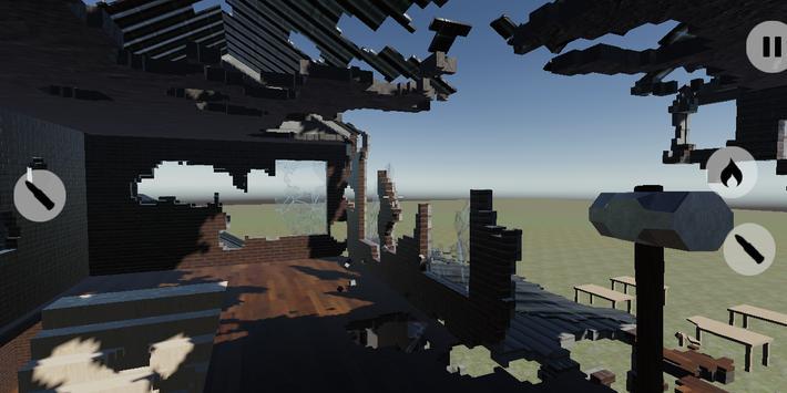 建筑破壞原型游戲手機(jī)版安卓版（Voxel Destruction Prototype）截圖1