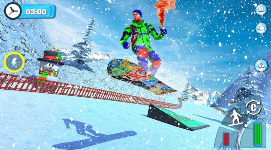 尼克喬治滑雪游戲最新中文版截圖3