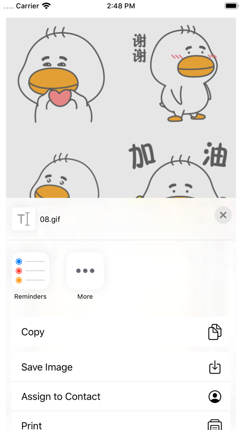 球球鴨貼紙APP手機版截圖3