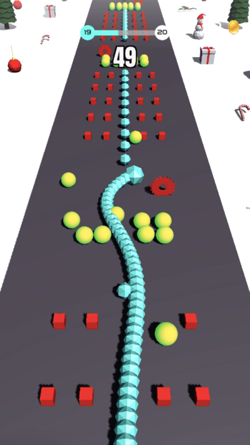 蛇蛇跑酷3D游戏安卓版截图1: