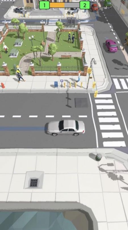 瘋狂出租車彎道3D游戲最新版截圖3