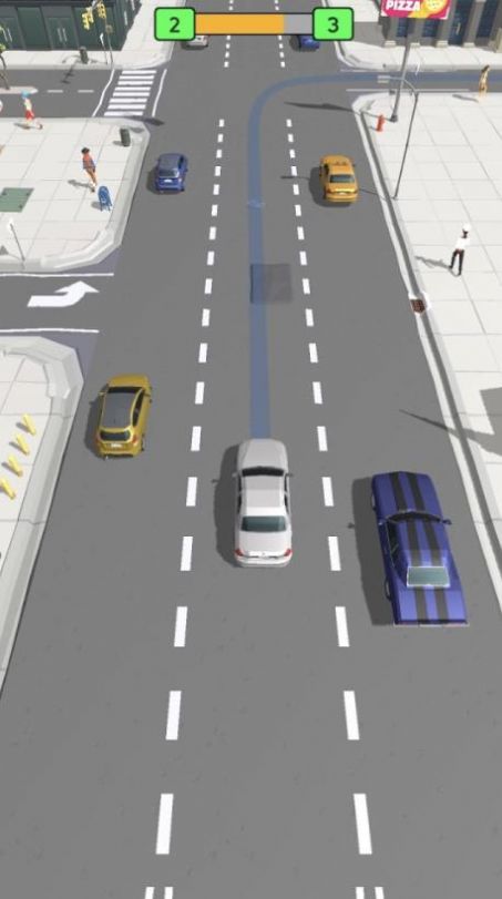 瘋狂出租車彎道3D游戲最新版截圖2