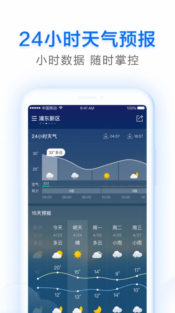 祥云天氣預(yù)報(bào)7天APP手機(jī)版截圖1