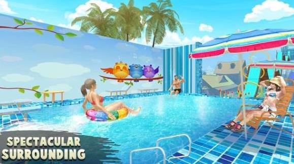 水上樂園極限滑梯3D游戲版截圖3