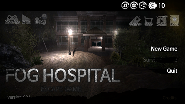 迷霧醫(yī)院游戲安卓版（FogHospital）截圖1