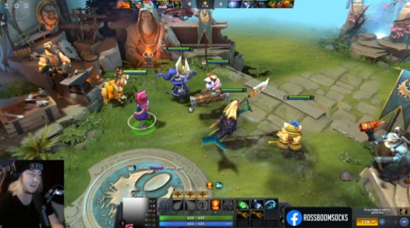 Dota 2 but League Heroes游戲最新版截圖3