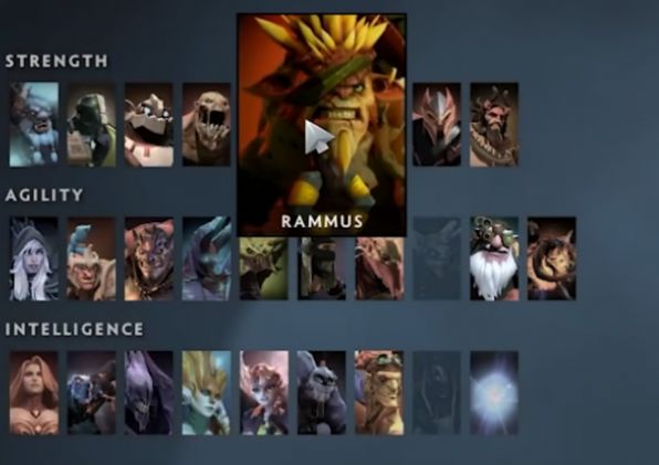 Dota 2 but League Heroes游戲最新版截圖1