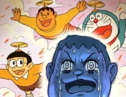 抖音胖虎小夫任意門表情包分享：胖虎小夫任意門表情包圖片大全