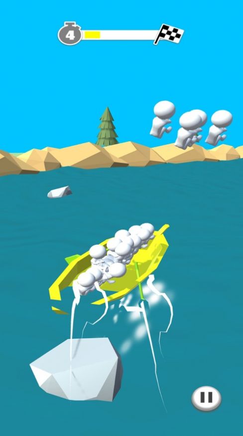 超級漂流游戲安卓版（Hyper Rafting）截圖1