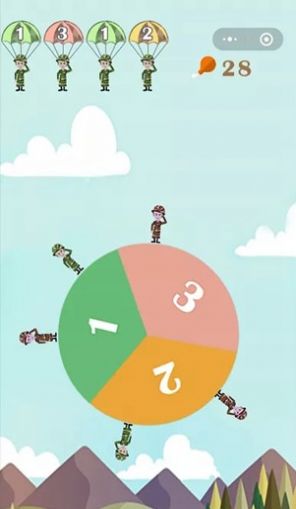 微信傘兵求生版游戲截圖3