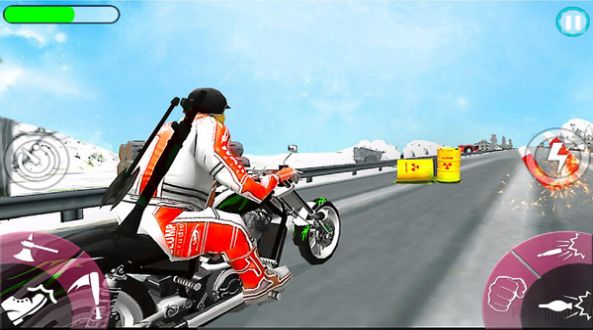 暴力賽車摩托車游戲無限道具最新版截圖4