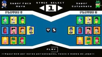 超級(jí)?？阅愣肥啃∮螒蜃钚掳?Super Foca Mini Fighters)截圖2