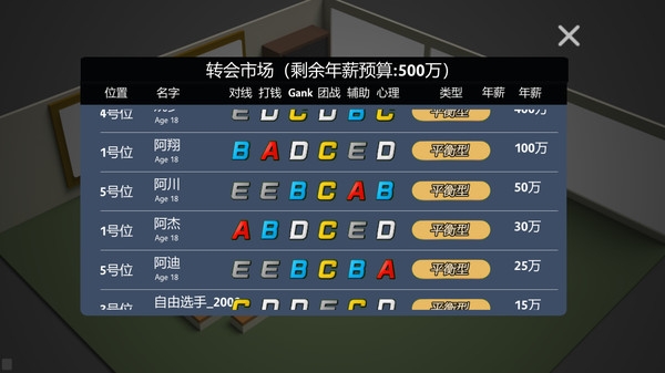 steam電競(jìng)經(jīng)理游戲手機(jī)版安卓版截圖4