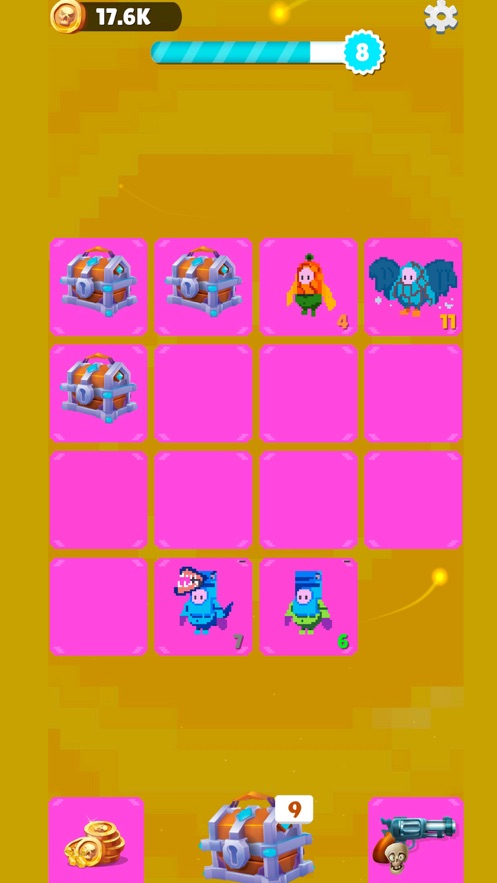 Fall Pixels Ultimate Merge游戲版截圖2