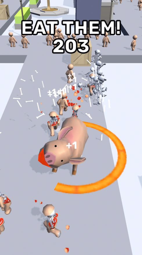 Pig Eats Man游戏安卓版截图2: