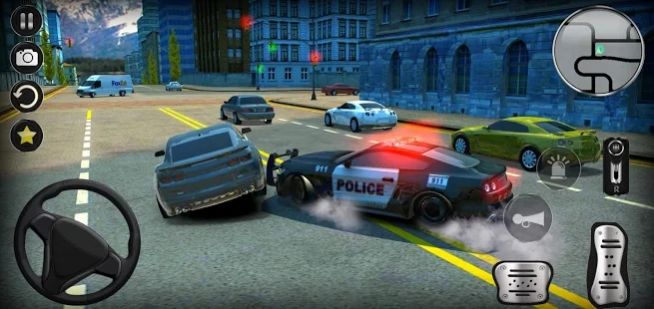 警察汽車漂移游戲最新版截圖5