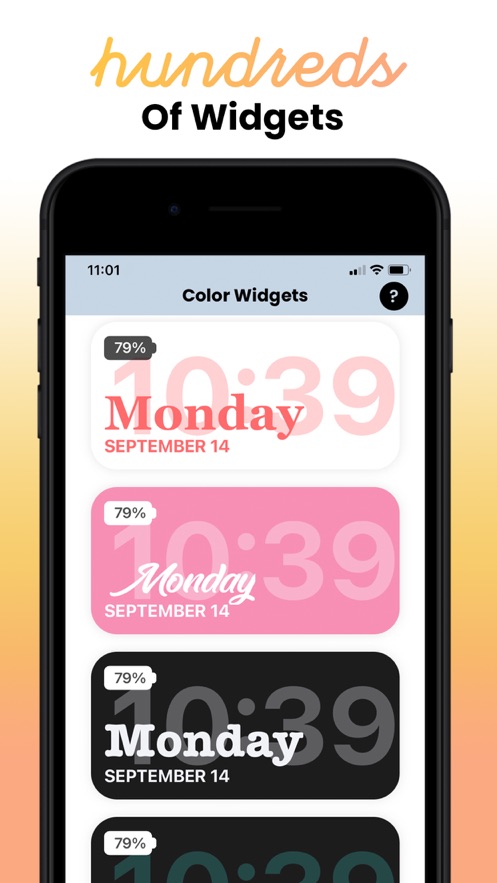 Color Widgets APP版截圖3