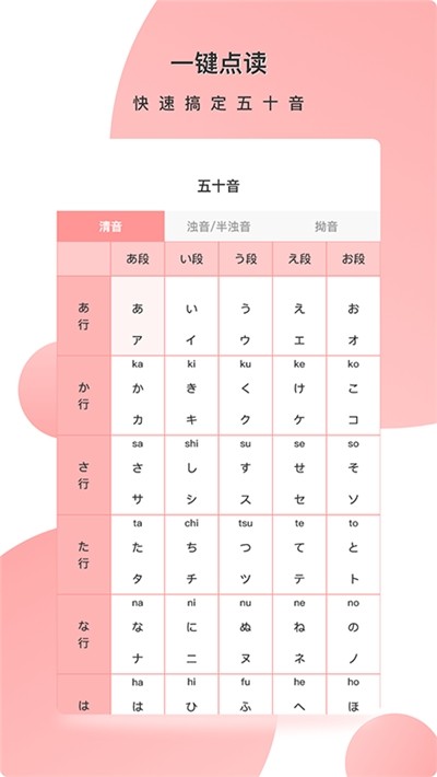 金巧指日語APP客戶端截圖2