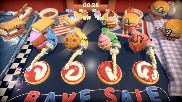 蛋糕亂宴游戲中文手機(jī)版（Cake Bash）截圖1