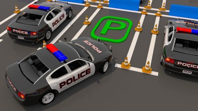 真實(shí)警車(chē)停車(chē)場(chǎng)3D游戲安卓下載截圖2