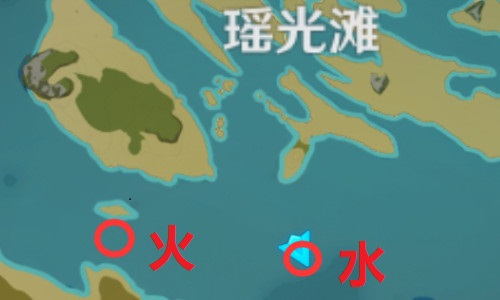 原神瑤光灘水下柱子位置在哪？瑤光灘寶箱位置分布大全