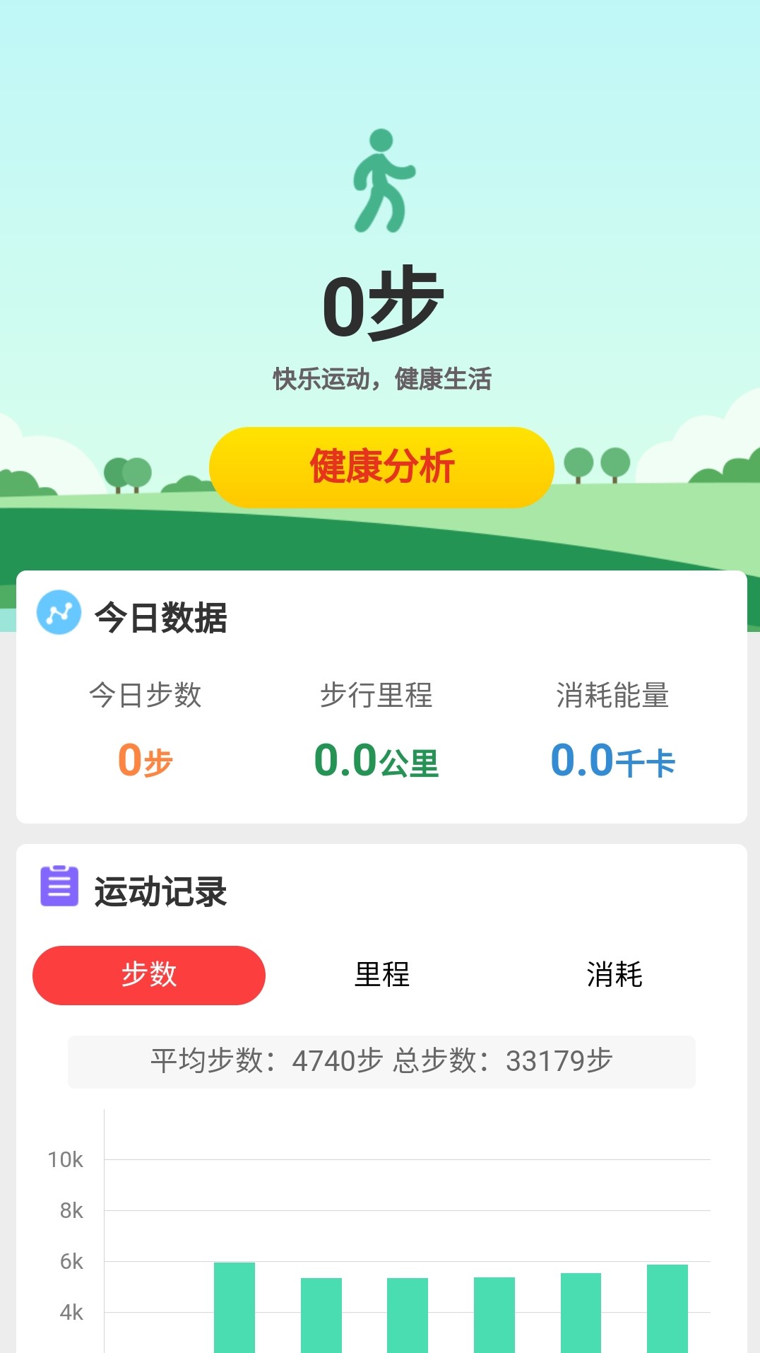 金牛計(jì)步APP版截圖3