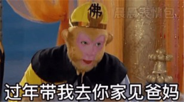 抖音過年帶我去你家見爸媽去了你家再去我家拿到利我們五五分表情包圖片大全下載截圖4