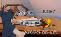 我要睡了快跟老子說寶貝晚安語音的麻溜點(diǎn)不然讓你好看表情包截圖2