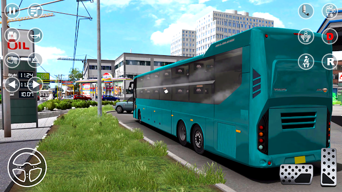 城市教練巴士停車模擬器2021手機(jī)游戲版截圖4