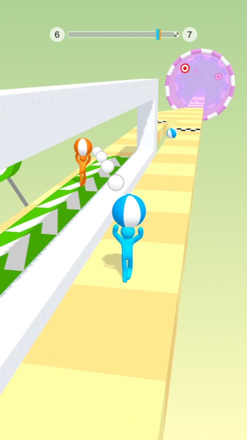 頂個(gè)球快跑3D游戲安卓版截圖2
