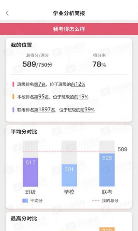 a十教育app成績(jī)查詢下載截圖2