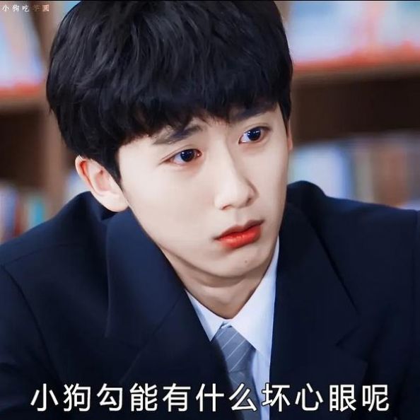 抖音小狗勾壞心眼多著呢表情包大全截圖1
