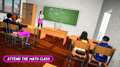 女子校生模擬器中文版游戲截圖3